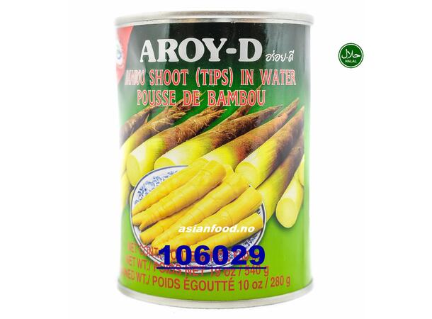 AROY-D Bamboo shoot tips in water Mang cay lon 24x540g  TH