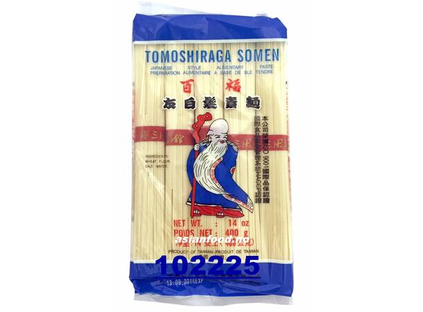 BAI FU Tomoshiraga Somen noodle 48x400g Mi chi Somen - ong Tho  TW