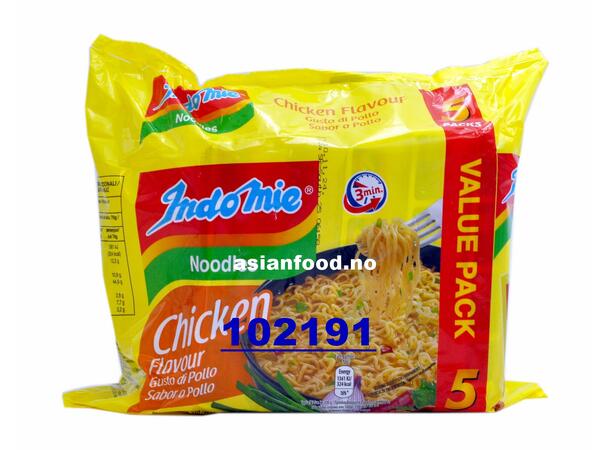 INDOMIE Instant noodles chicken flavour Mi goi ga 8x(5x70g)  RS