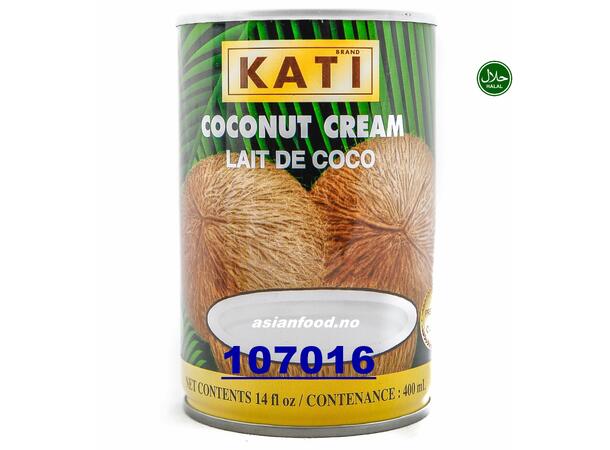 KATI coconut cream easy open can Nuoc cot dua dac 24x400ml  TH
