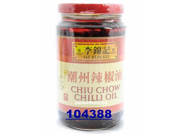LEE KUM KEE Chiu chow chili oil 12x335ml Ot xao dau  CN