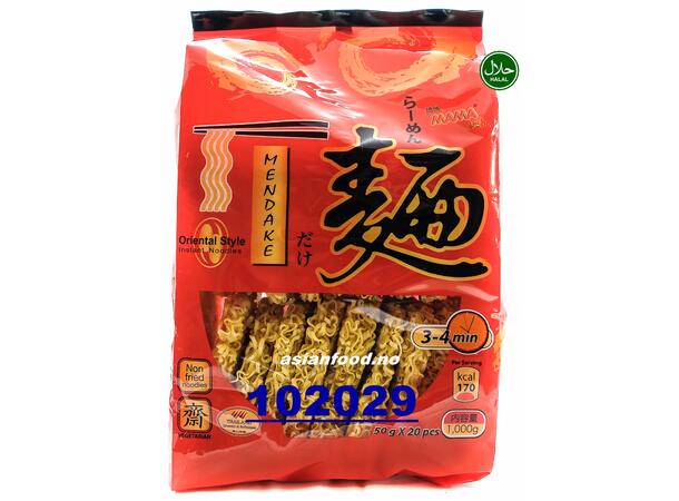 MENDAKE Oriental style noodles 10x1kg Mi Mendake  TH