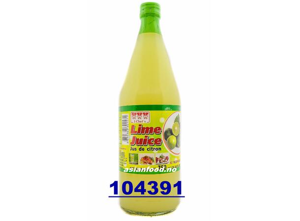 3 CHEFS Lime juice 12x750ml Nuoc chanh  TH