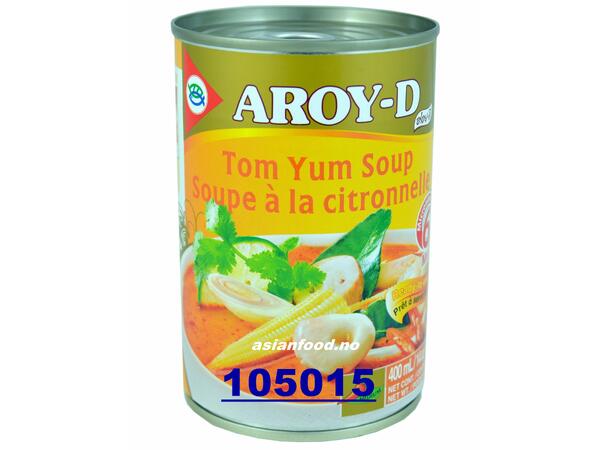 AROY-D Tom yum soup 24x400g Sup tom yum TH
