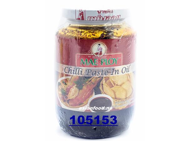 MAE PLOY Chili paste in oil 24x454g Ot xao dau  TH