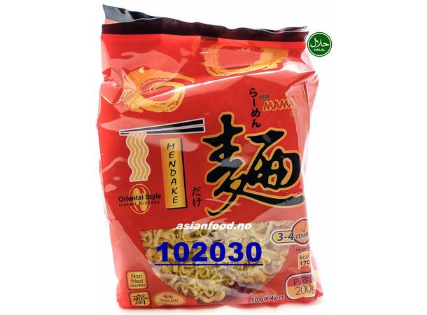 MENDAKE Oriental Style noodles 48x200g Mi Mendake  TH