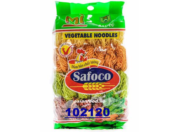 SAFOCO Vegetables noodles (thin) 20x500g Mi chay mau soi nho  VN