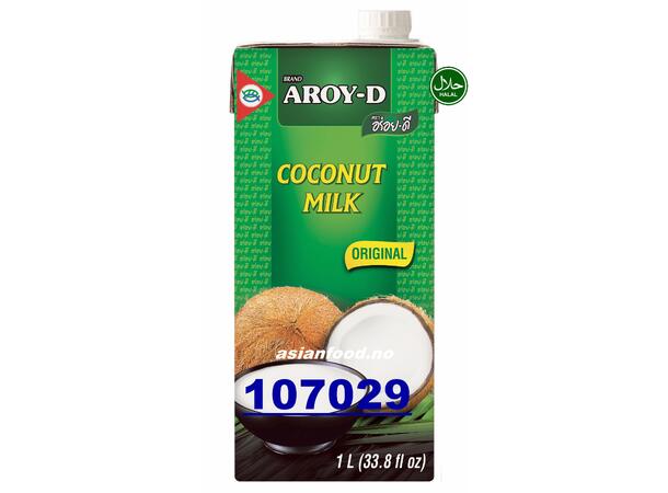 AROY-D Coconut milk (UHT) 12x1L Nuoc cot dua hop giay  TH
