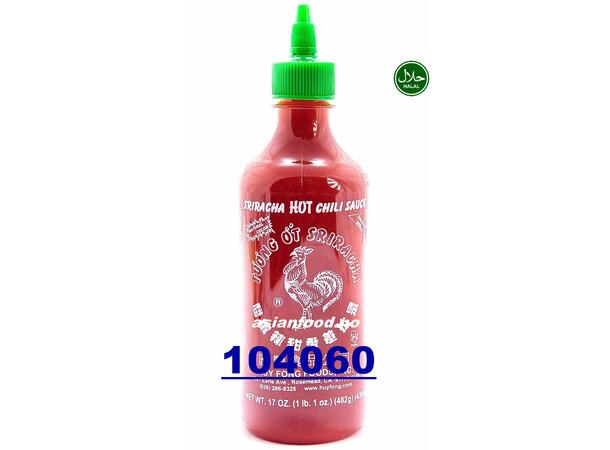 HUY FONG Sriracha Hot chili sauce Ot Sriracha con ga 12x482g  US
