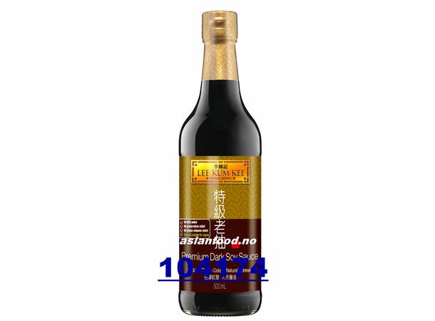 LEE KUM KEE Premium dark soy sauce Xi dau den 12x500ml  CN