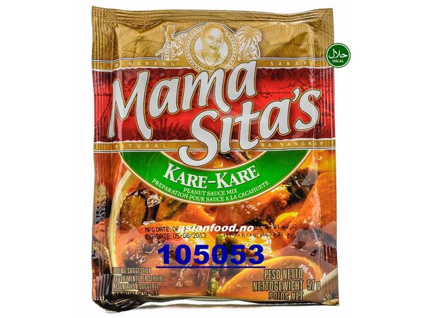 MAMASITAS Peanut sauce mix - Kare Kare Gia vi Phi 3x(24x57g)  PH