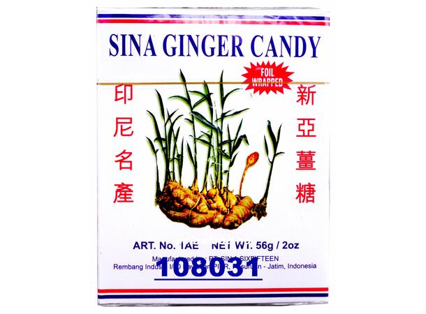 SINA Ginger candy 12x(25x56g) Keo Gung  ID