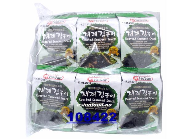 A+ Roasted seaweed snack 16x(12x4.5g) Rong bien an lien ( chips )  KR