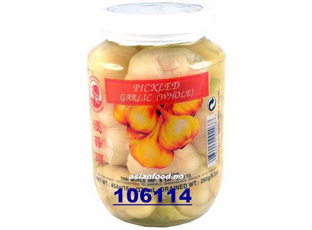 COCK Pickled garlic (whole) 24x454g Toi nguyen cu ngam dam  TH