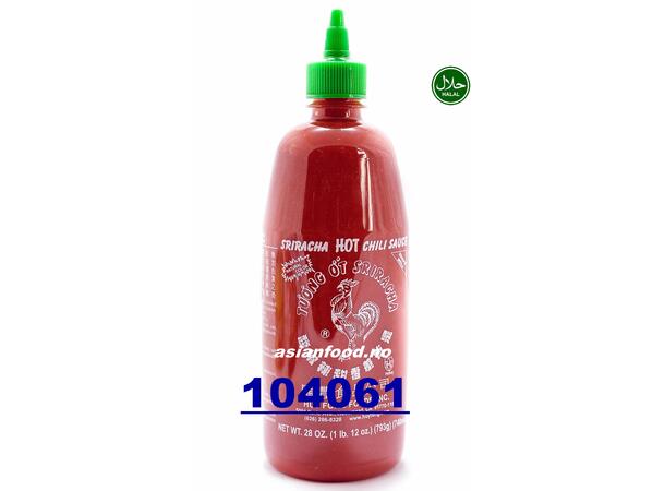 HUY FONG Sriracha Hot chili sauce Ot Sriracha con ga 12x793g  US