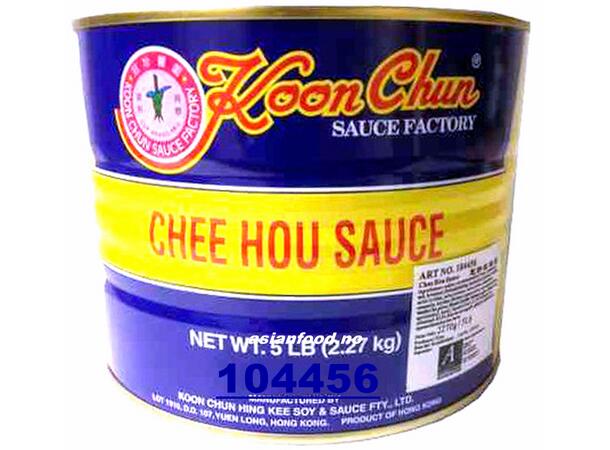 KOON CHUN chee hou sauce 6x2.27kg Tuong Chee Hou  HK