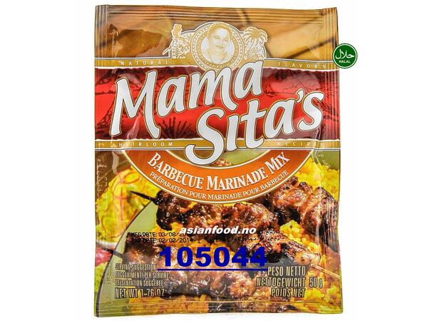 MAMASITAS BBQ marinade mix 3x(24x50g) Gia vi BBQ  PH