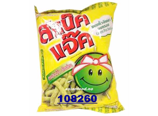 SNACK JACK Green Pea snack original Banh chips 24x62g  TH