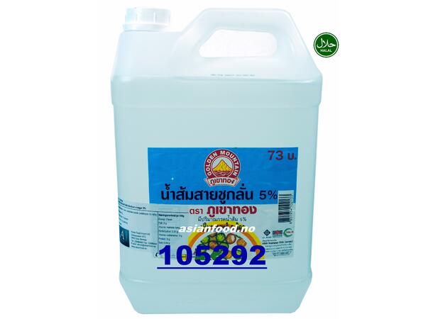 GOLDEN MOUNTAIN Distilled vinegar 5% Dam Thai 4x5L  TH