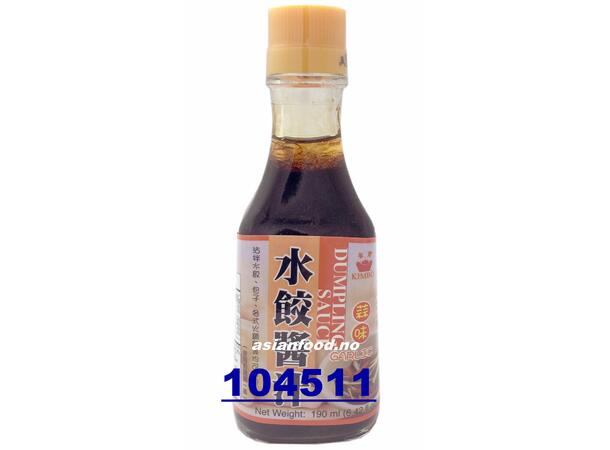 KIMBO Dumpling sauce (garlic) 24x190ml Xi dau dimsum toi  TW