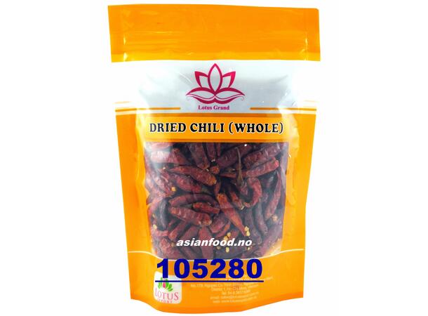 LOTUS Dried chili (whole) 30x100g Ot kho trai  VN