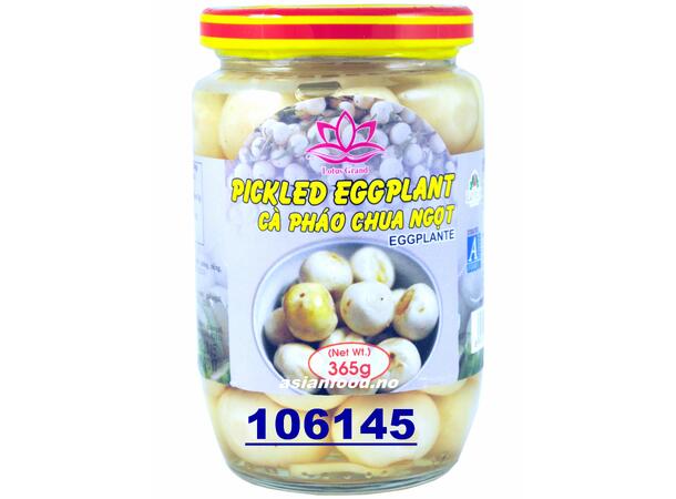 LOTUS Pickled eggplant 24x365g Ca phao chua ngot  VN