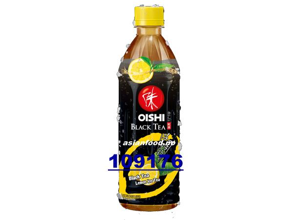 OISHI Black tea lemon flavor 24x500ml Nuoc tra xanh - chanh  TH