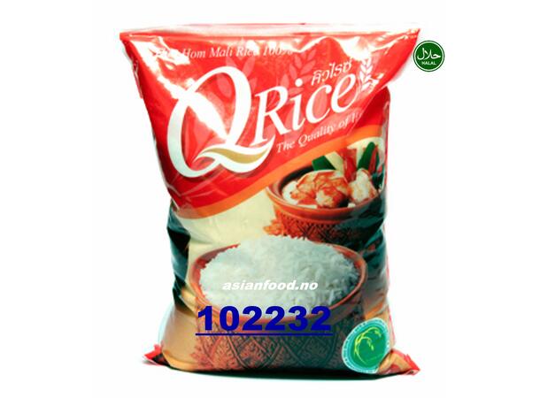 Q-RICE Thai hom mali rice 10kg Gao Q Thai  TH