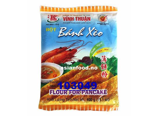 VINH THUAN Flour for pancake 20x400g Bot banh xeo  VN