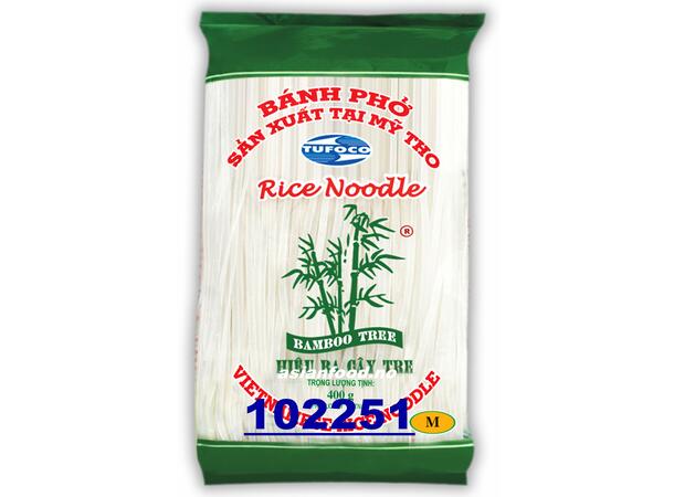 BAMBOO TREE Rice noodle 3mm (M) Pho so 3mm (kho) 30x400g  VN