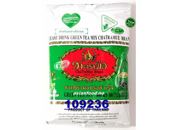 CHATRAMUE Green tea mix powder green bag Tra sua thai (XANH) 12x200g TH