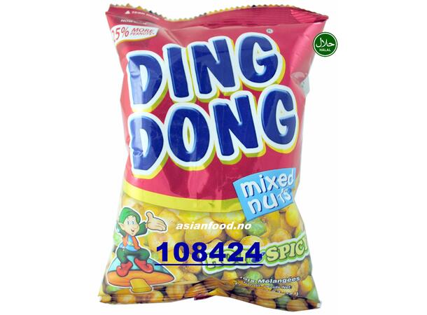 DING DONG Mixed nuts HOT & SPICY 60x100g Dau Phi CAY  PH