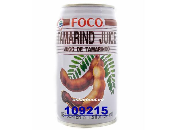 FOCO Tamarind juice 24x350ml Nuoc me uong  lon  TH