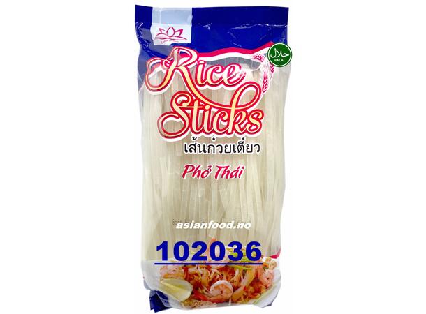 LOTUS Rice sticks 3mm 30x375g Pho Thai so 3mm  TH