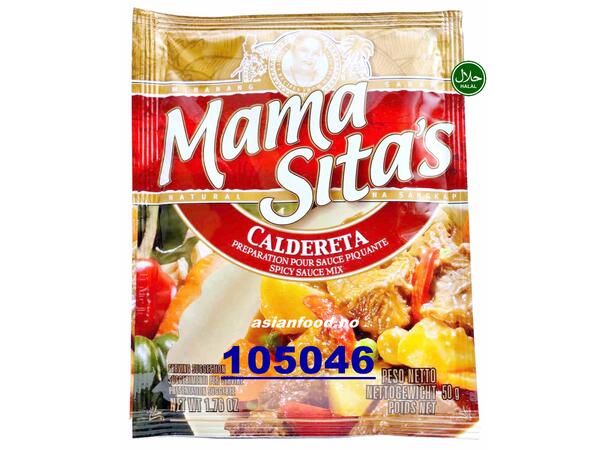 MAMASITAS Caldereta spicy sauce mix Gia vi Phi 3x(24x50g)  PH