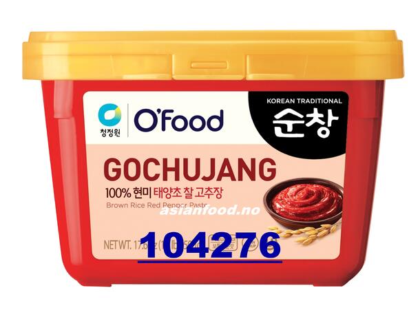 O'FOOD Gochujang brown rice red pepper Tuong ot Korea 20x500g  KR