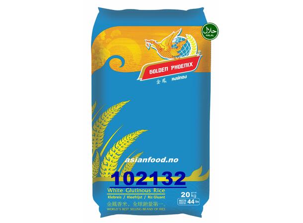 PHOENIX Thai white glutinous rice 20kg Gao nep PHUNG  TH