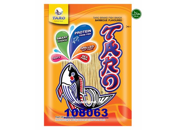 TARO Fish snack BBQ flavour 36x52g Ca kho an lien BBQ  TH