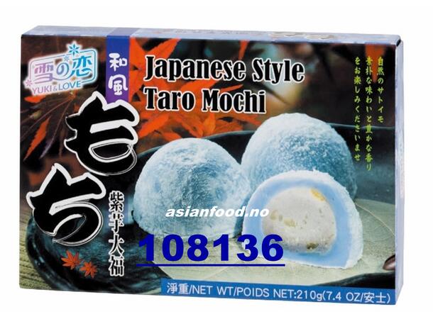 YUKI & LOVE Japanese style taro mochi Banh gao mochi khoai mon 24x210g  TW