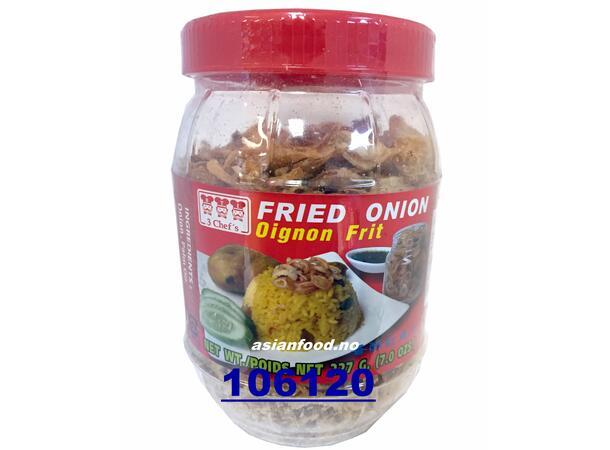 3 CHEFS Fried onion 12x227g Hanh phi  TH