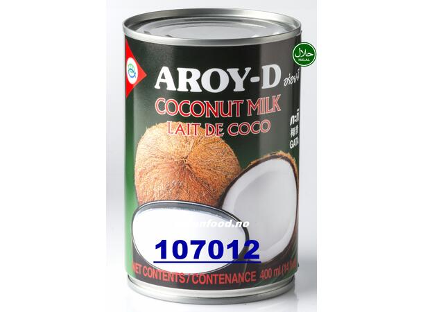 AROY-D Coconut milk easy open 24x400ml Nuoc cot dua  TH