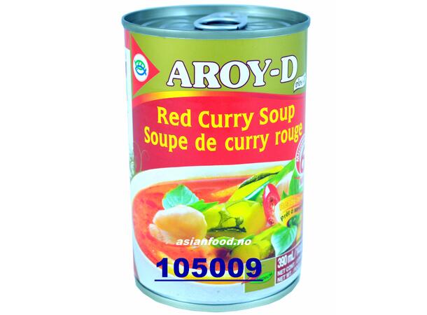 AROY-D Red curry soup ready to eat Cari do an lien 24x400g  TH