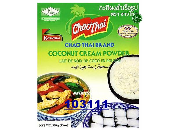 CHAO THAI Coconut cream powder 24x160g Dua bot hop  TH