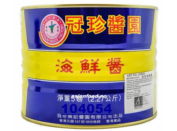 KOON CHUN Hoisin sauce 6x2.27kg Tuong ngot  HK