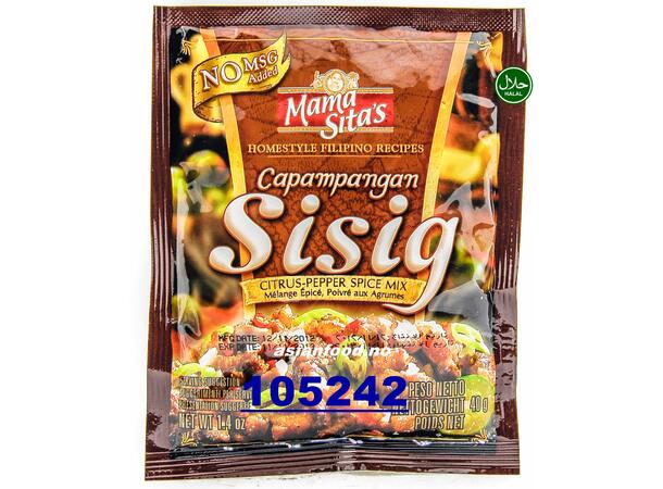 MAMASITAS Citrus pepper spice mix- SISIG Gia vi Phi 3x(24x40g)  PH