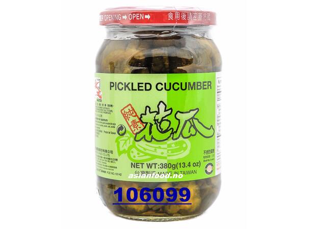 MASTER Pickled cucumber 24x380g Dua leo hu  TW