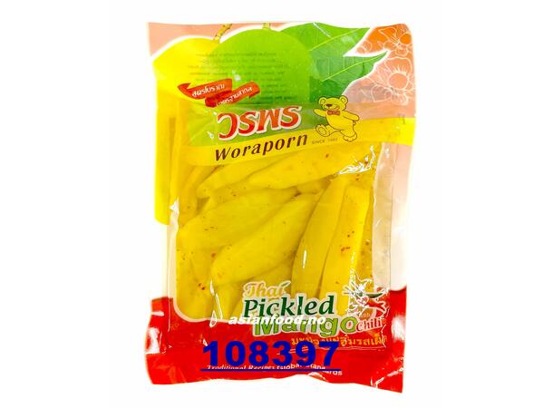 WORAPORN Pickled mango with chili Xoai ngam chua ngot ot 36x300g  TH