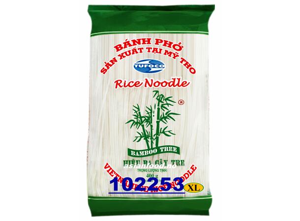 BAMBOO TREE Rice noodle 10mm (XL) Pho so 10mm (kho) 30x400g  VN