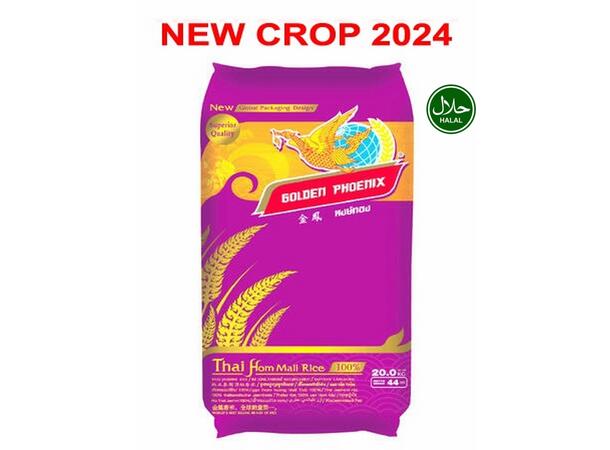 GOLDEN PHOENIX Thai hom mali rice 20kg Gao Phung - NEW CROP 2024  TH
