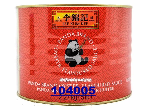 LEE KUM KEE Panda oyster flavour sauce Dau hao 6x2.27kg  HK